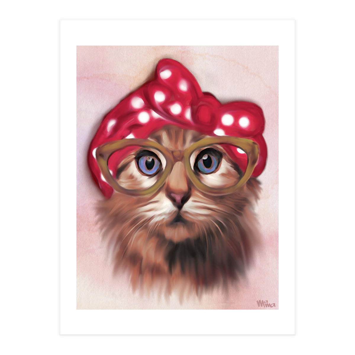 Pinup Cat (Print Only)