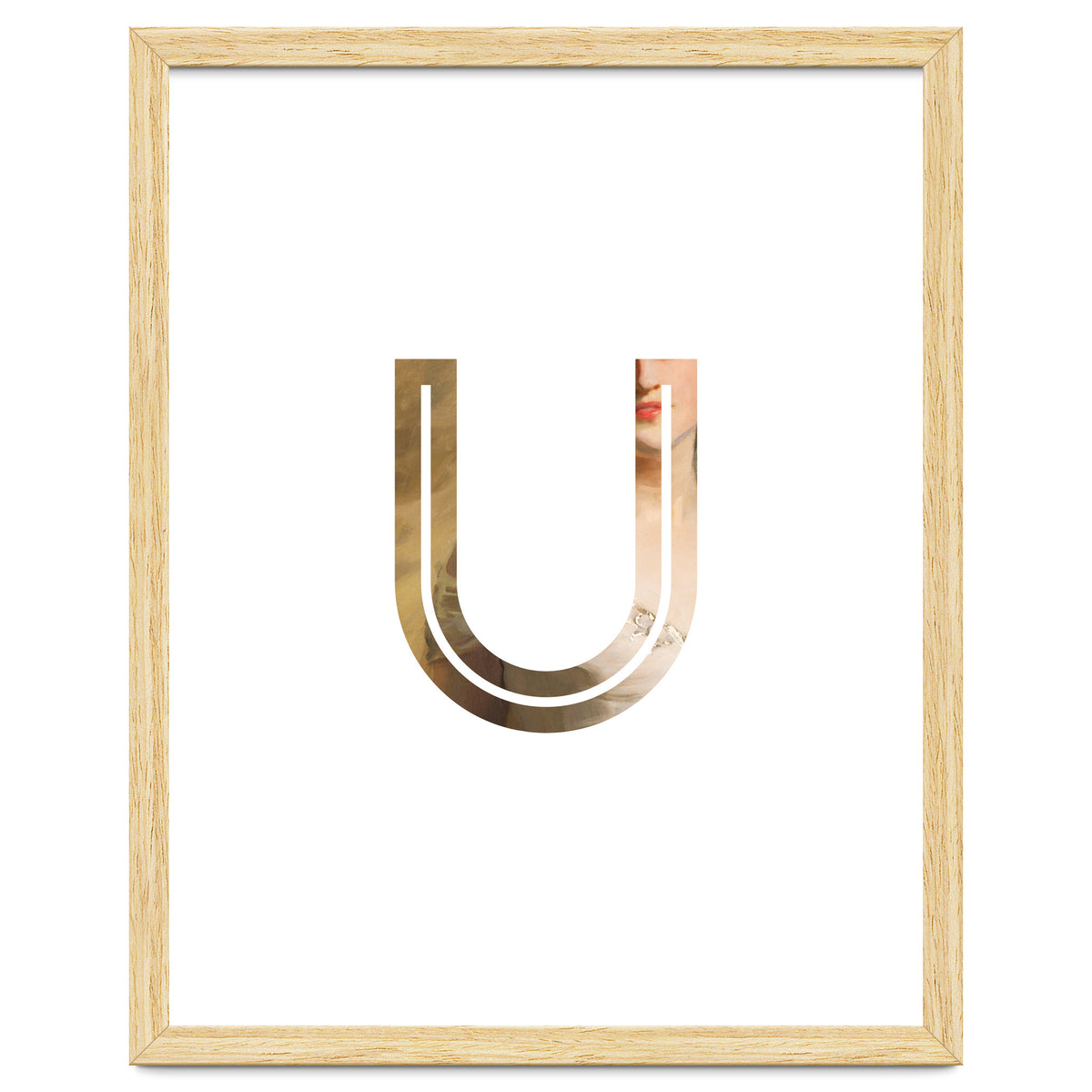 Letter U - (Impress)
