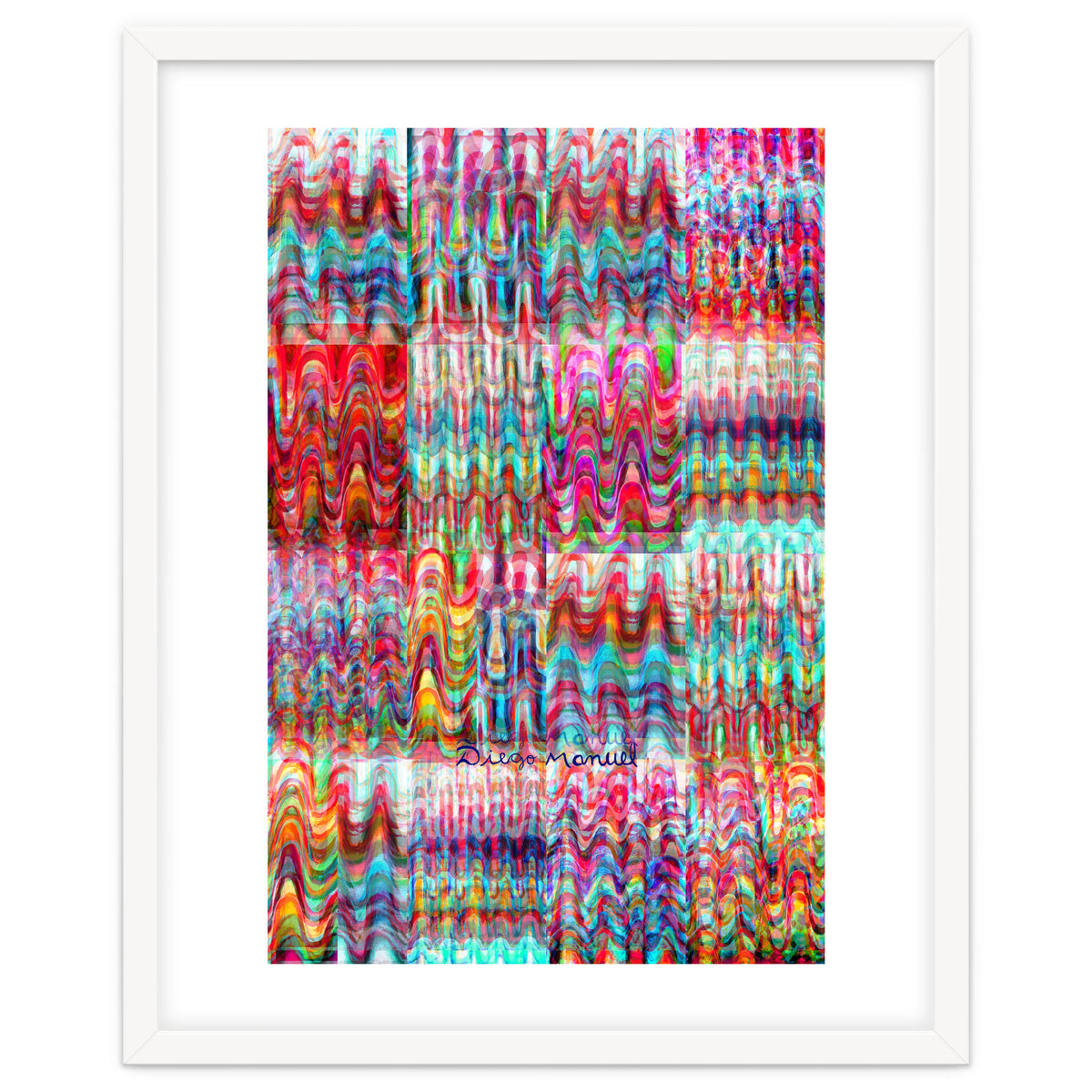 Pop abstract color full