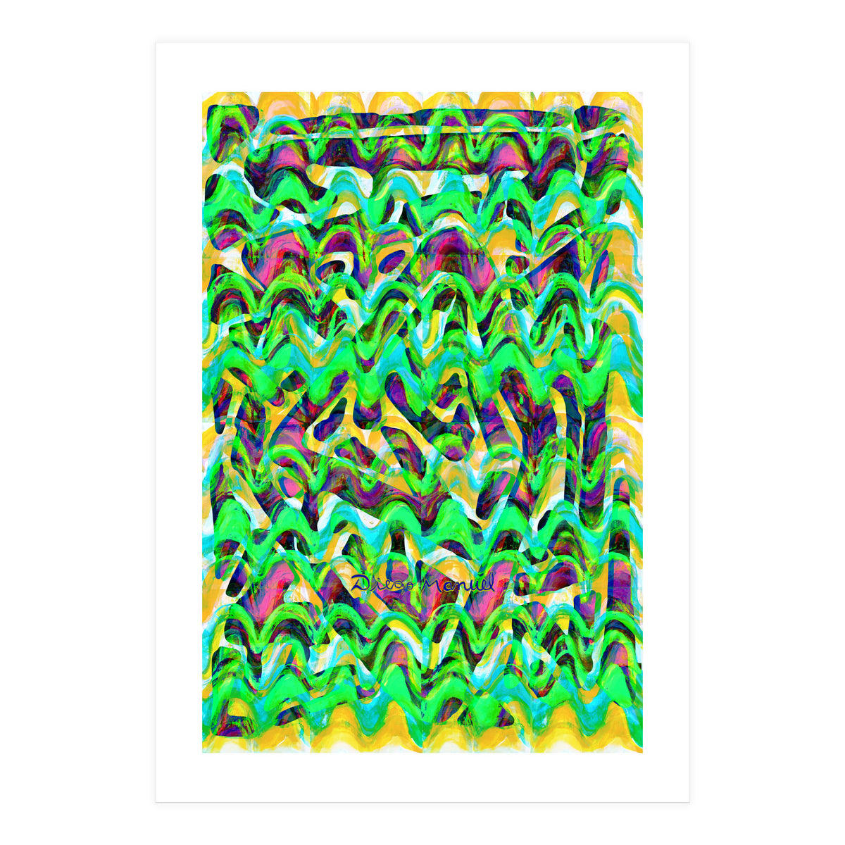 New Graffiti B 32 (Print Only)