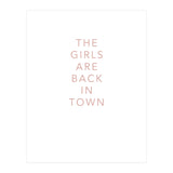 THE GIRLS ARE BACK (Print Only) thumbnail