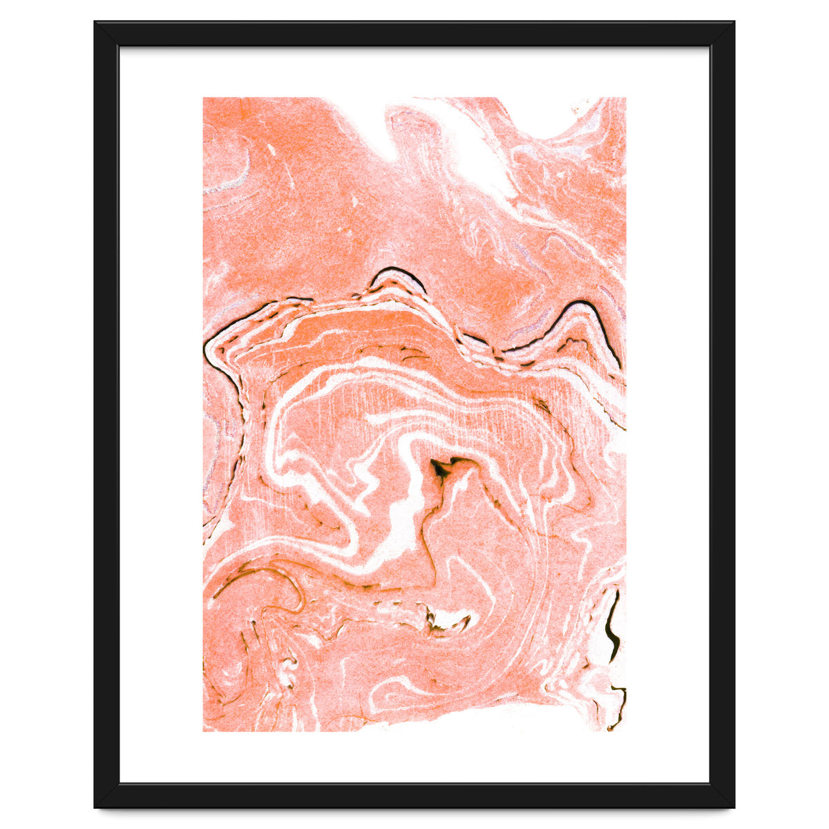 Coral Blush Marble