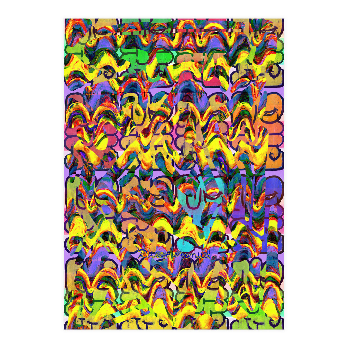 New Graffiti B 14 (Print Only)