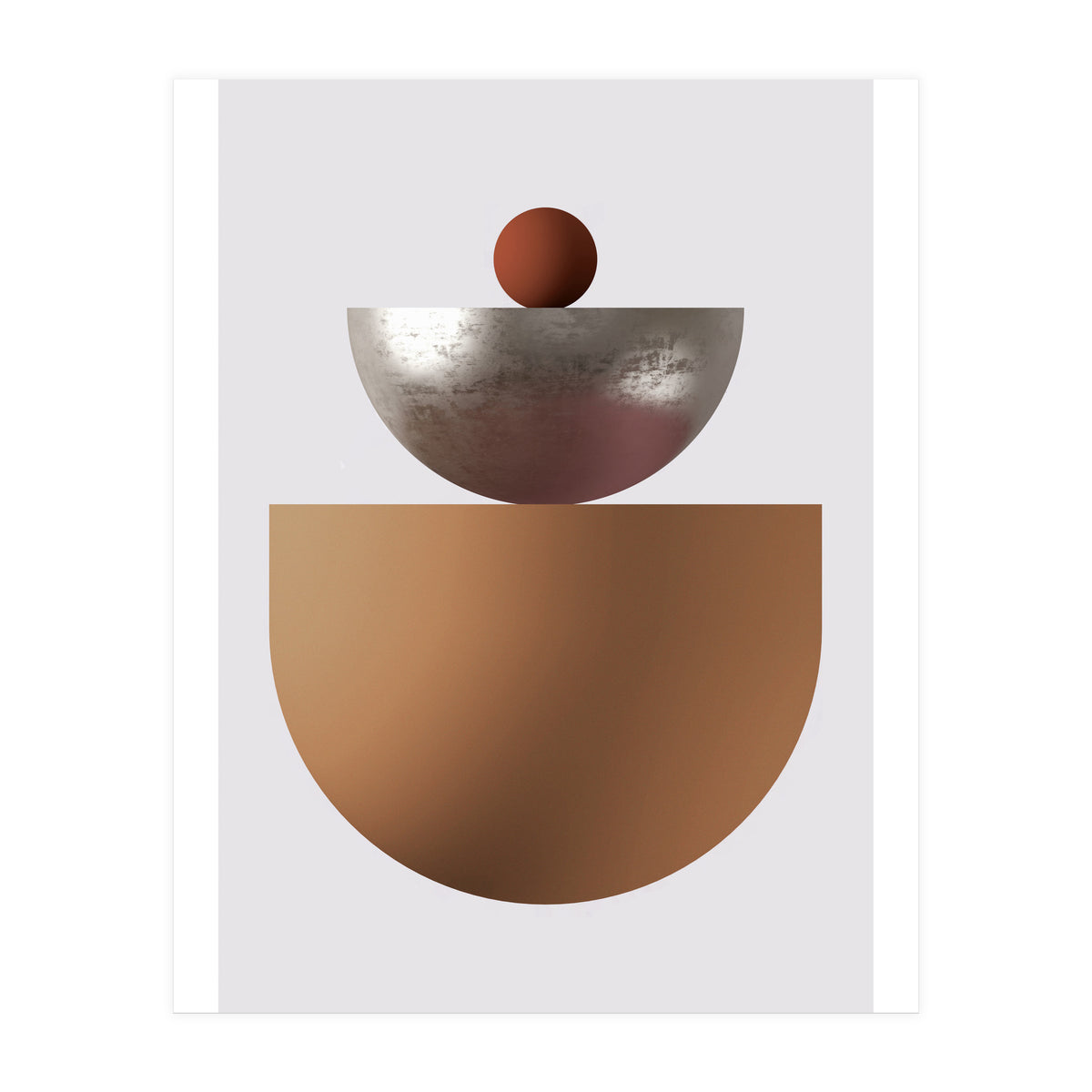 Terracotta balance 05 (Print Only)