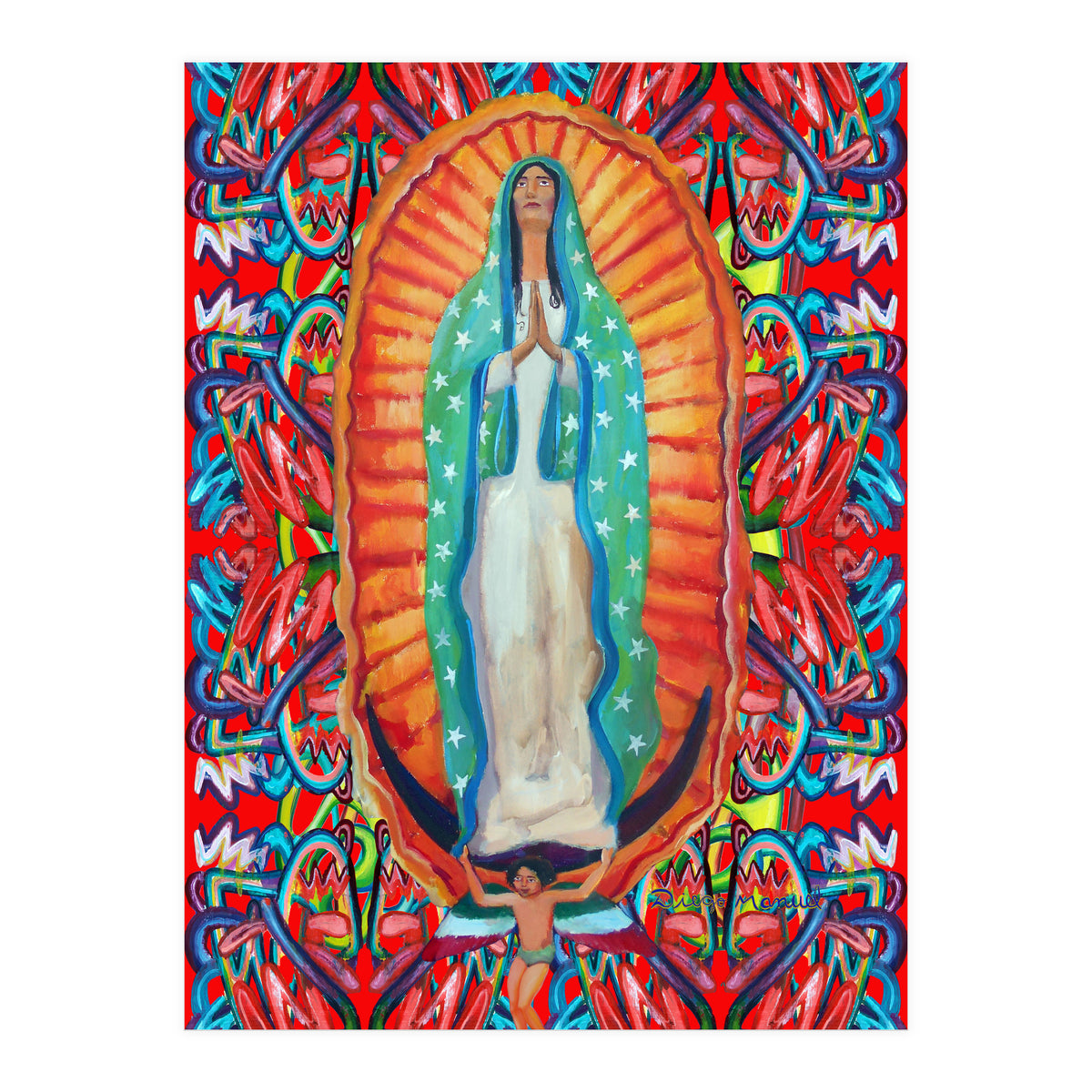 Virgen De Guadalupe 8 (Print Only)