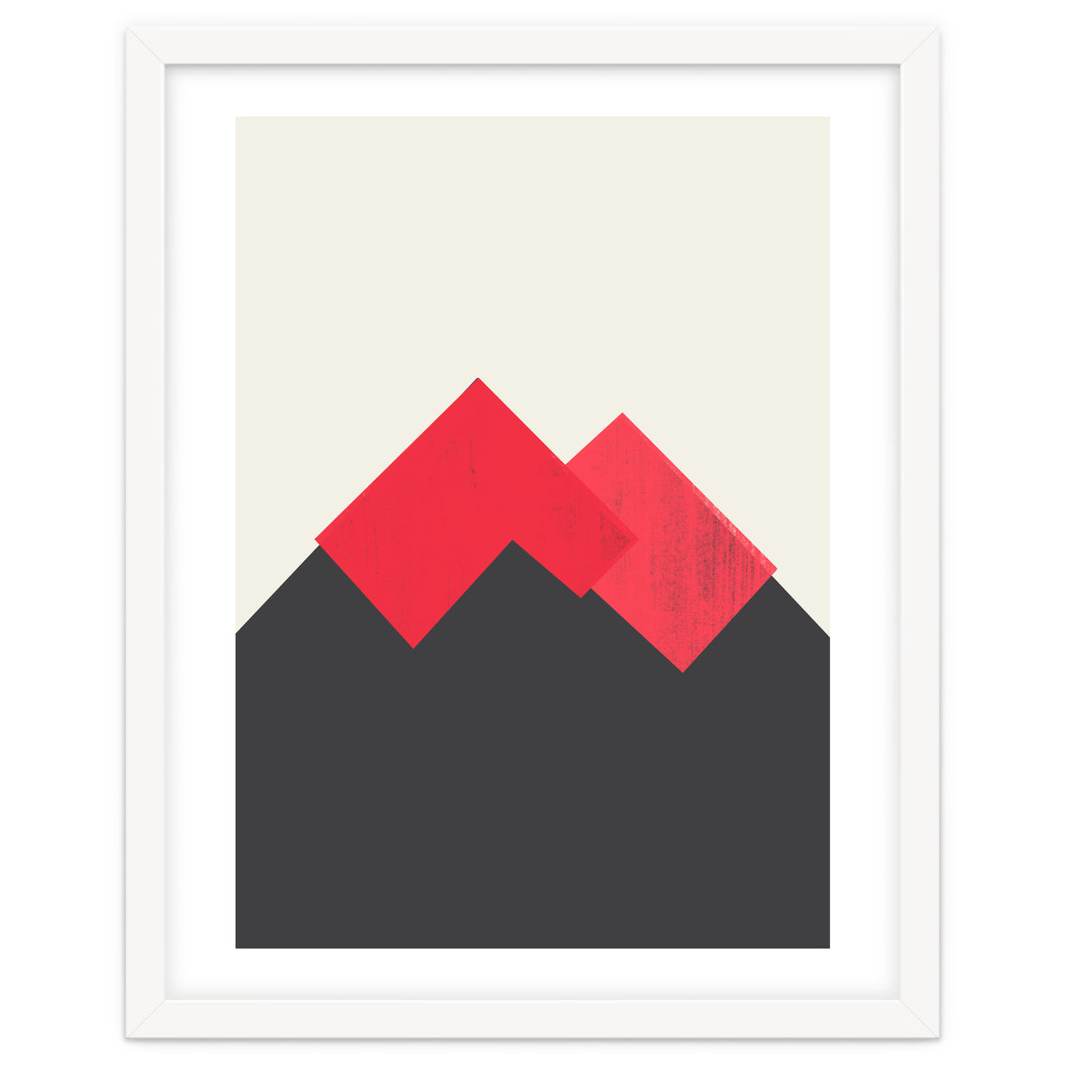 Pastel Mountains II Volcano