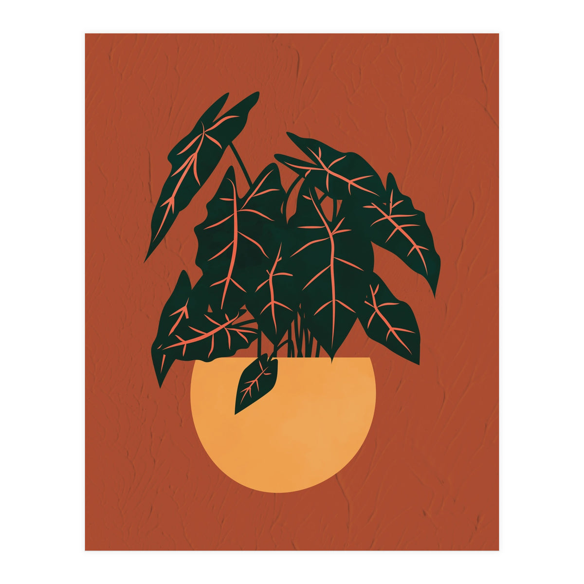 Botanical Boho Alocasia (Print Only)