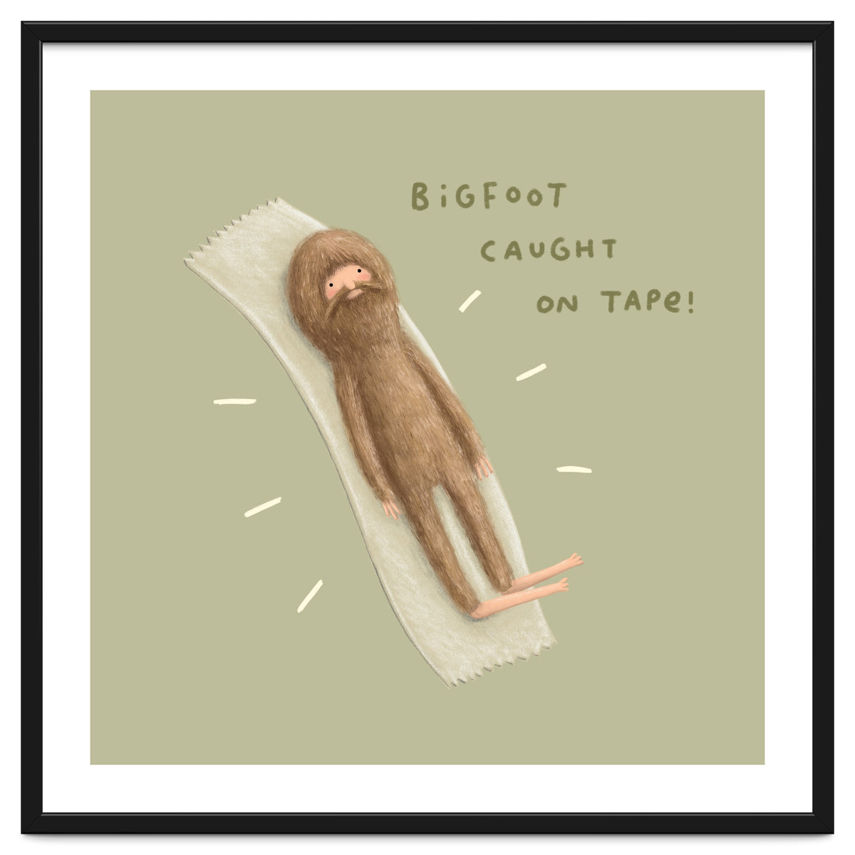 Bigfoot Caught On Tape