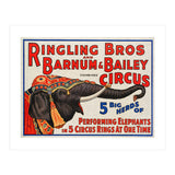 Ringling Bros & Barnum Bailey Circus Advertisement (Print Only) thumbnail