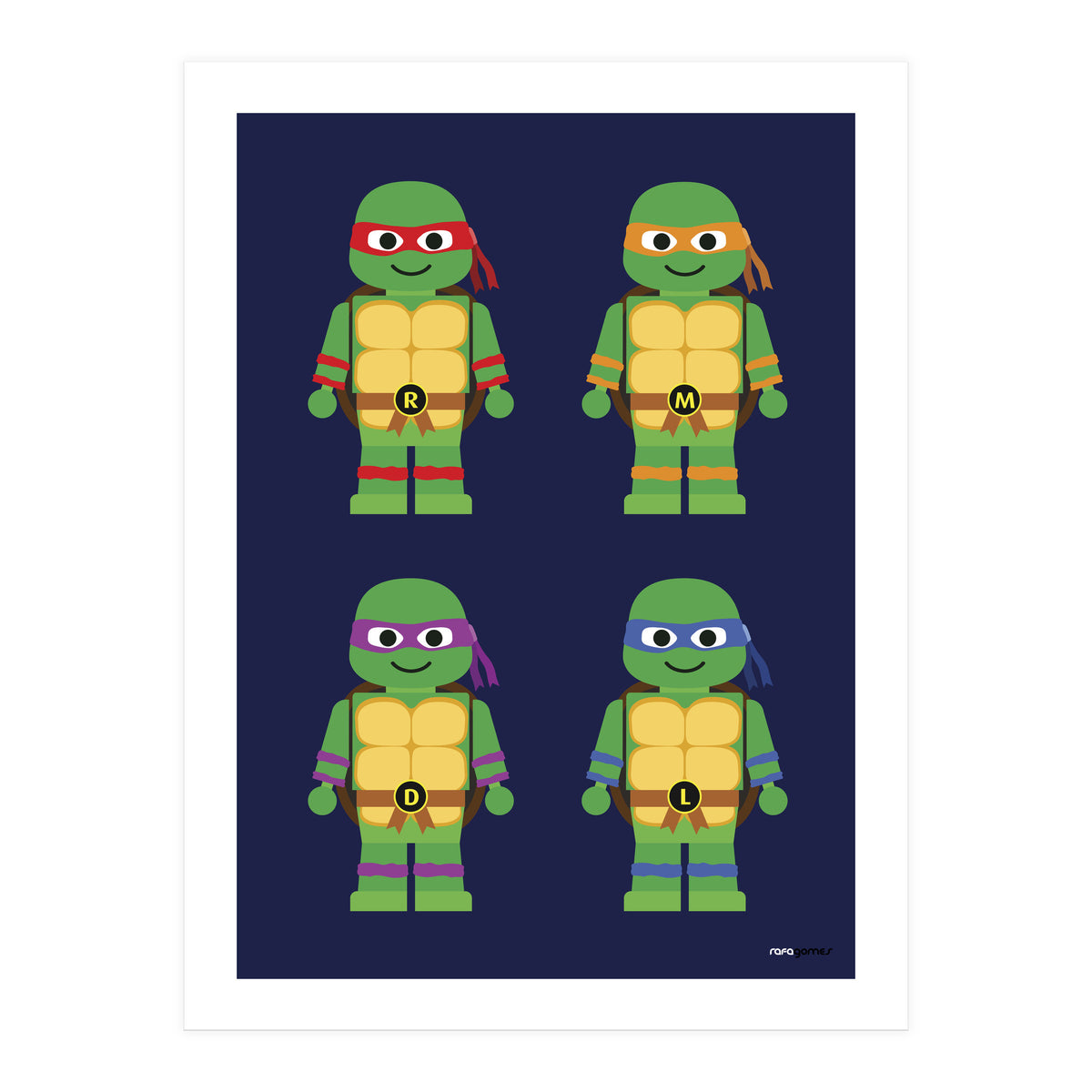 Teenage Mutant Ninja Turtles Toys (Print Only)