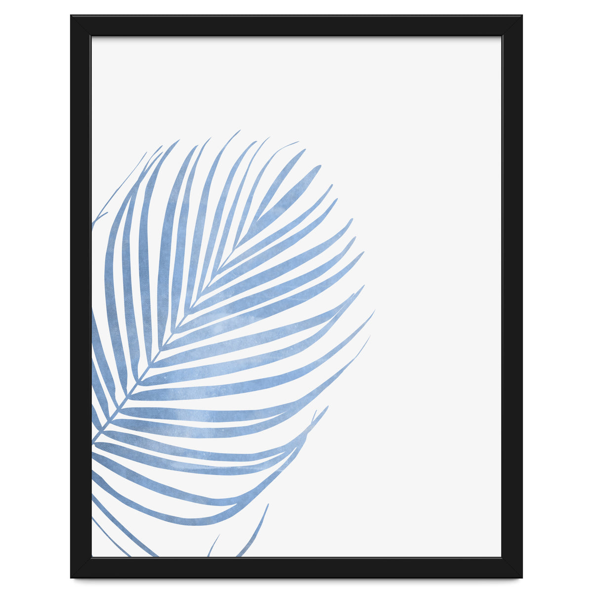 Blue Palm Leaf