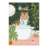 Tiger in My Bath (Print Only) thumbnail