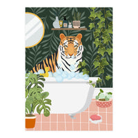 Tiger in My Bath (Print Only)