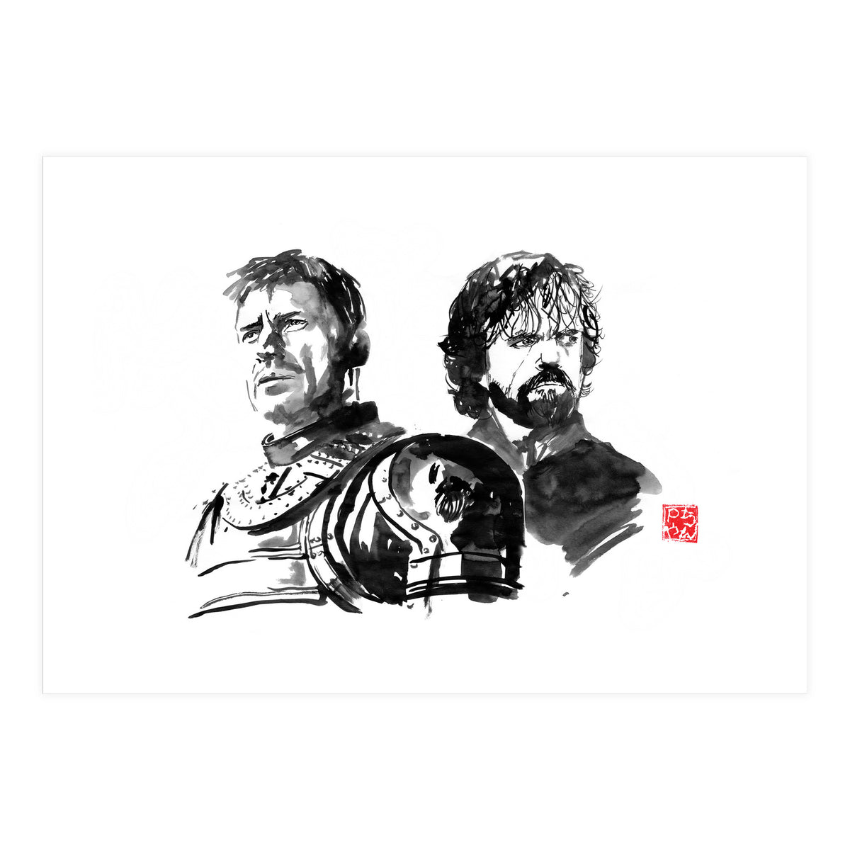 Jaime And Tyrion lannister (Print Only)