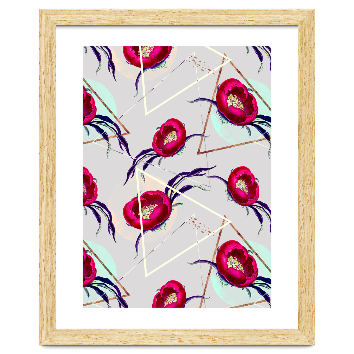 Flowery blooming with geometric II