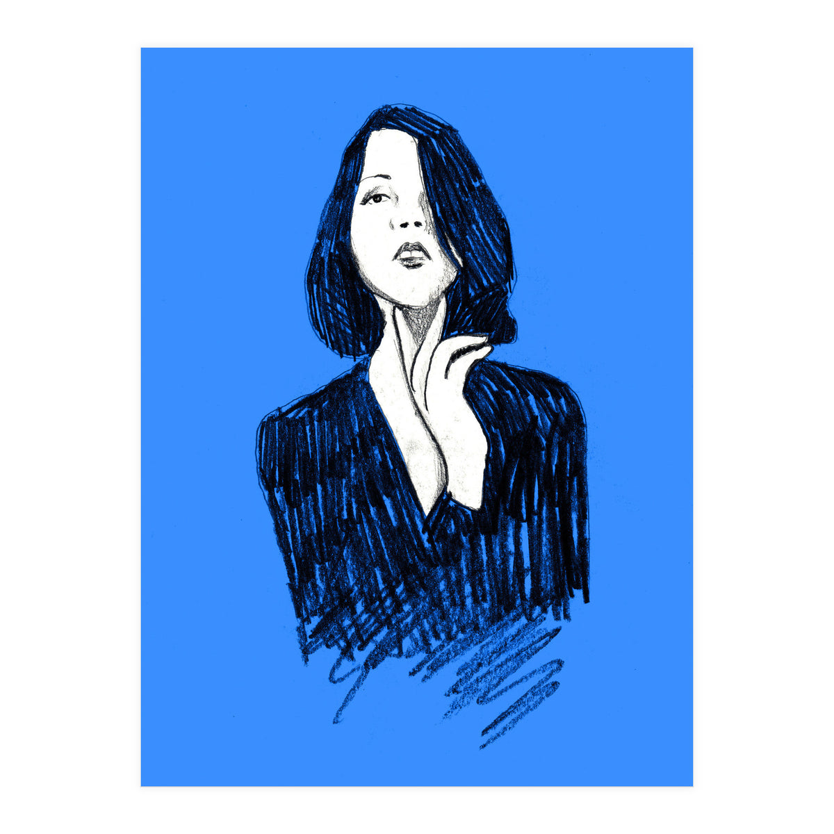 Blue mood (Print Only)