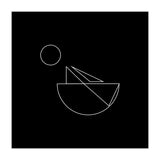 Rower | geometric minimal (Print Only) thumbnail