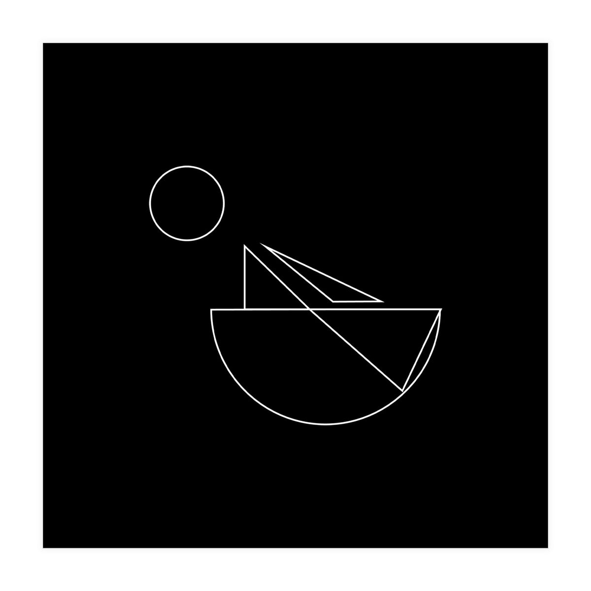 Rower | geometric minimal (Print Only)