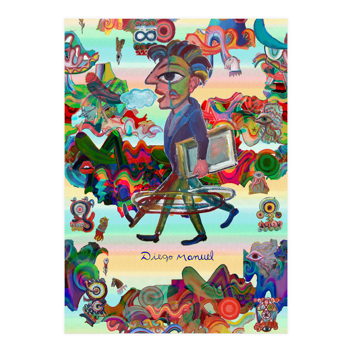 Graffitis 2021 Tapiz 84 (Print Only)