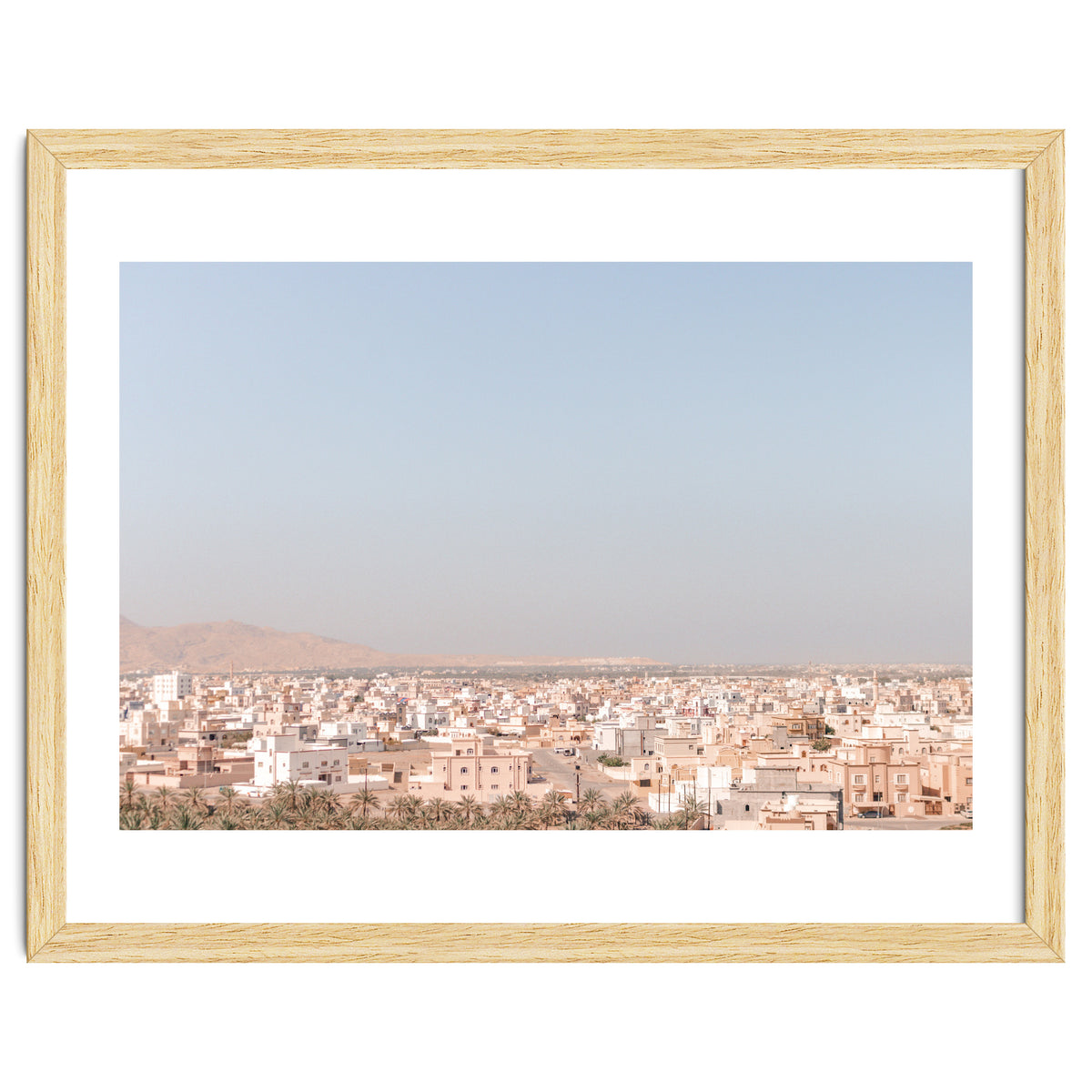 Oman, Middle East City View