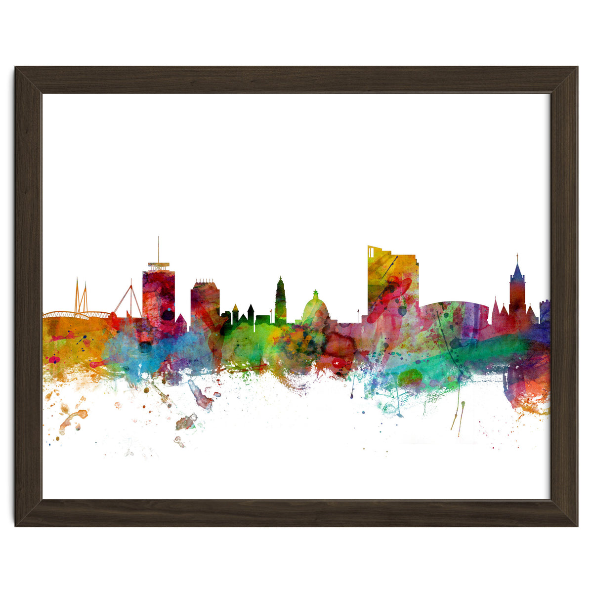 Cardiff Wales Skyline