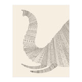 Elephant (on Beige) (Print Only) thumbnail