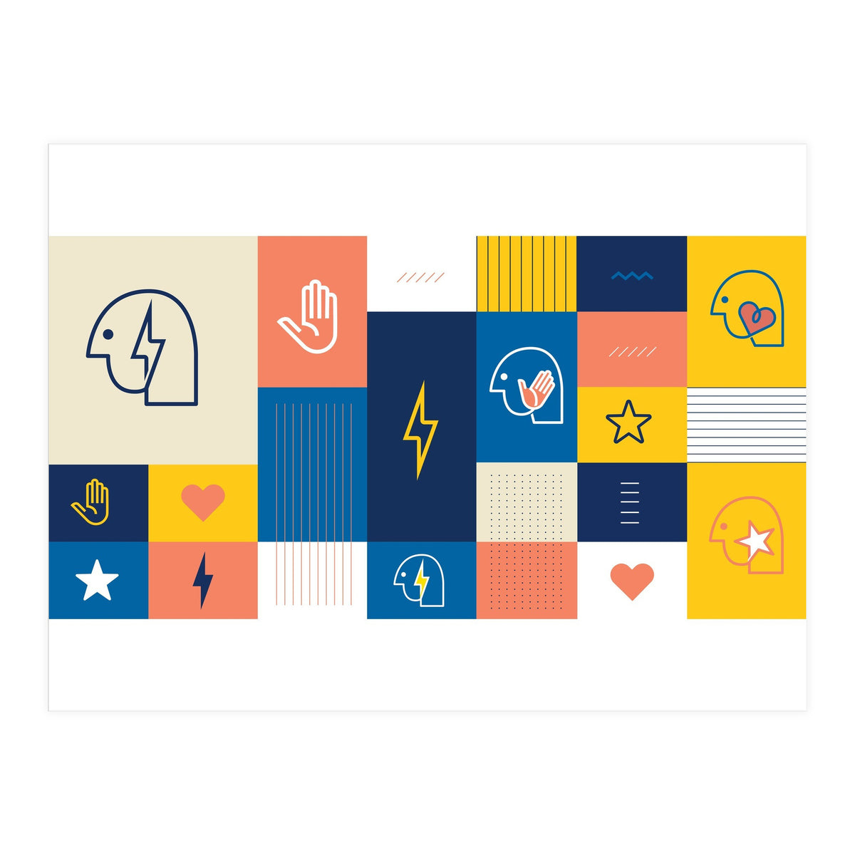 Heads & Icons (Print Only)