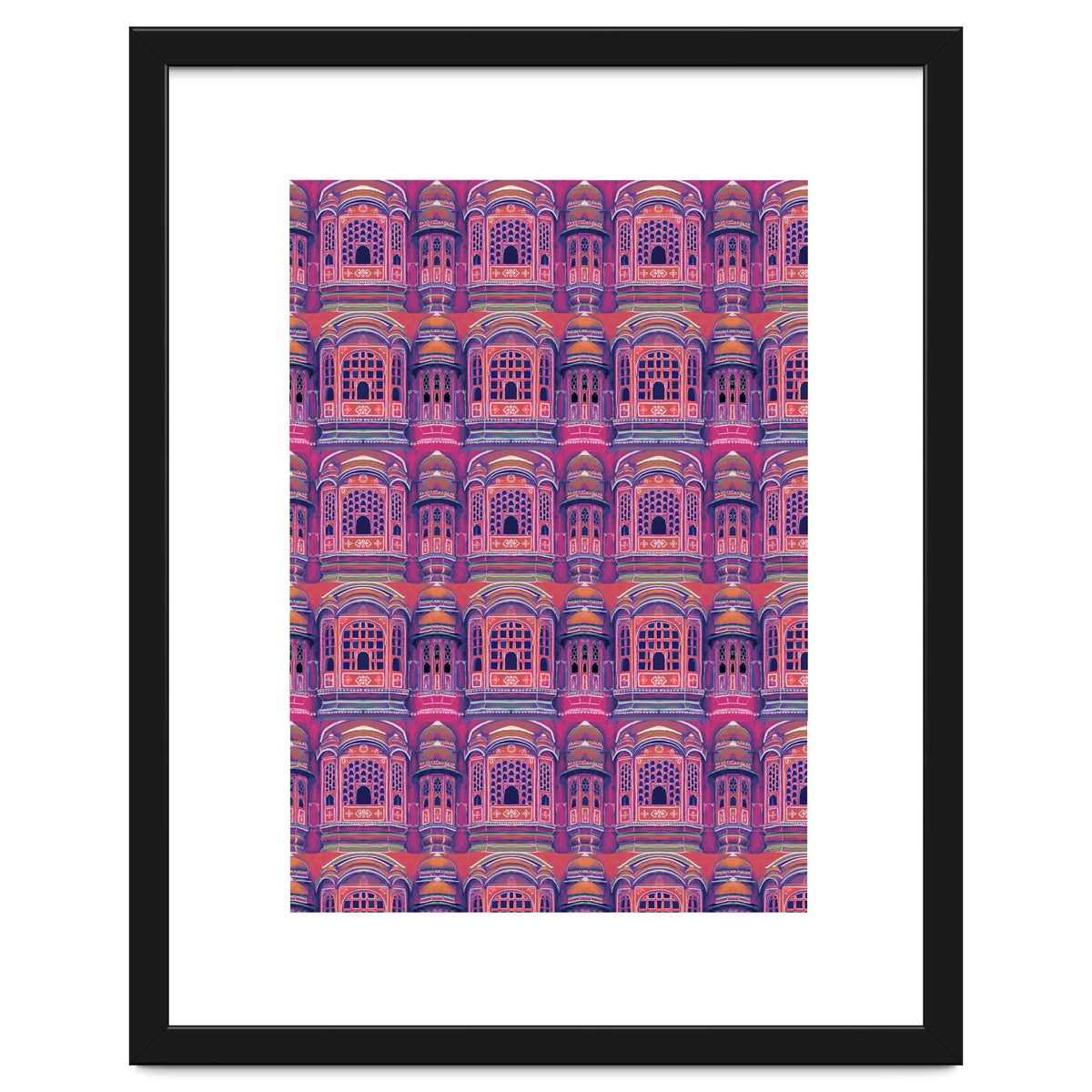 Hawa Mahal (Wind Palace) Retro - India