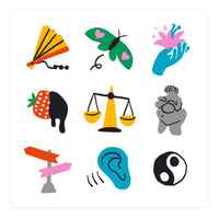 Libra Emoji (Print Only)