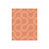 My Favorite Geometric Patterns No.32 - Coral (Print Only)