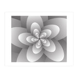3d Abstract Floral Spiral  (Print Only) thumbnail