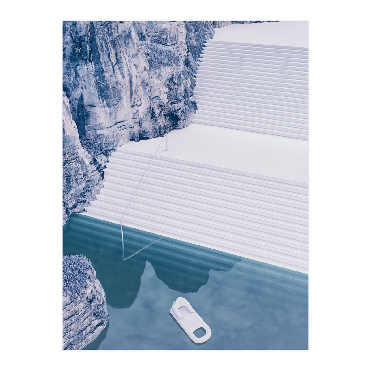 POOL SERIES-GREEN (Print Only)