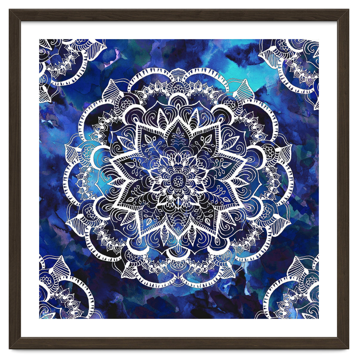 Queen Starring of Mandalas Navy