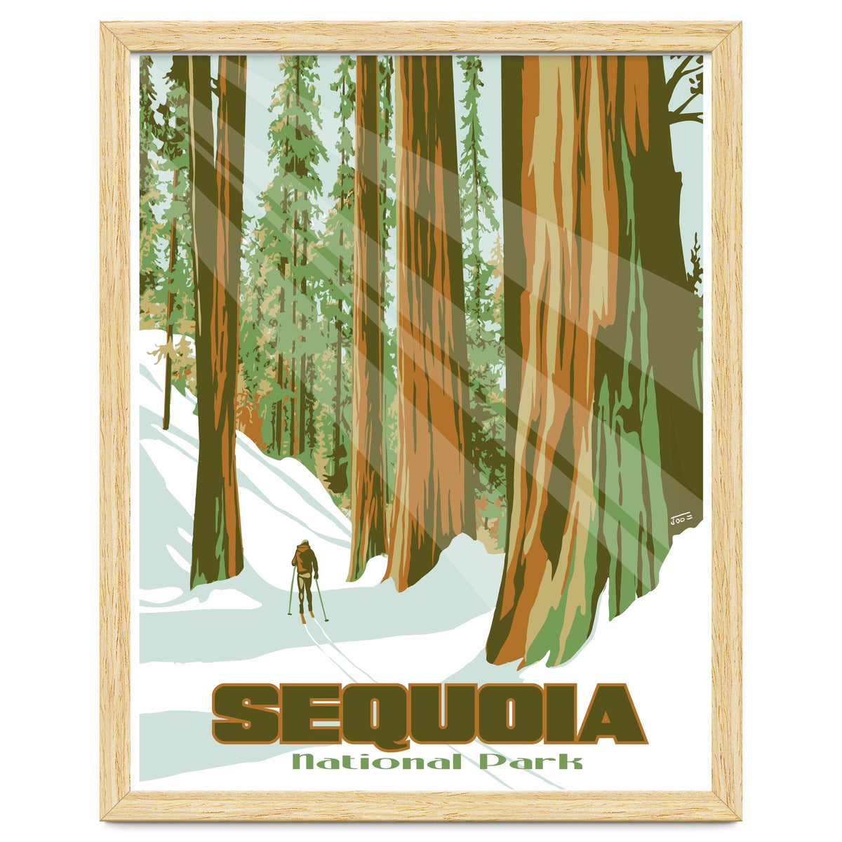 Sequoia National Park Poster
