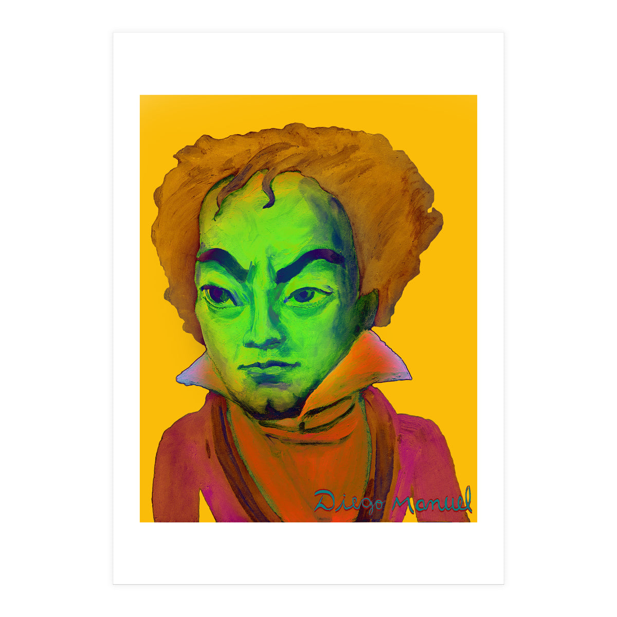 Beethoven Multicolor 4 (Print Only)