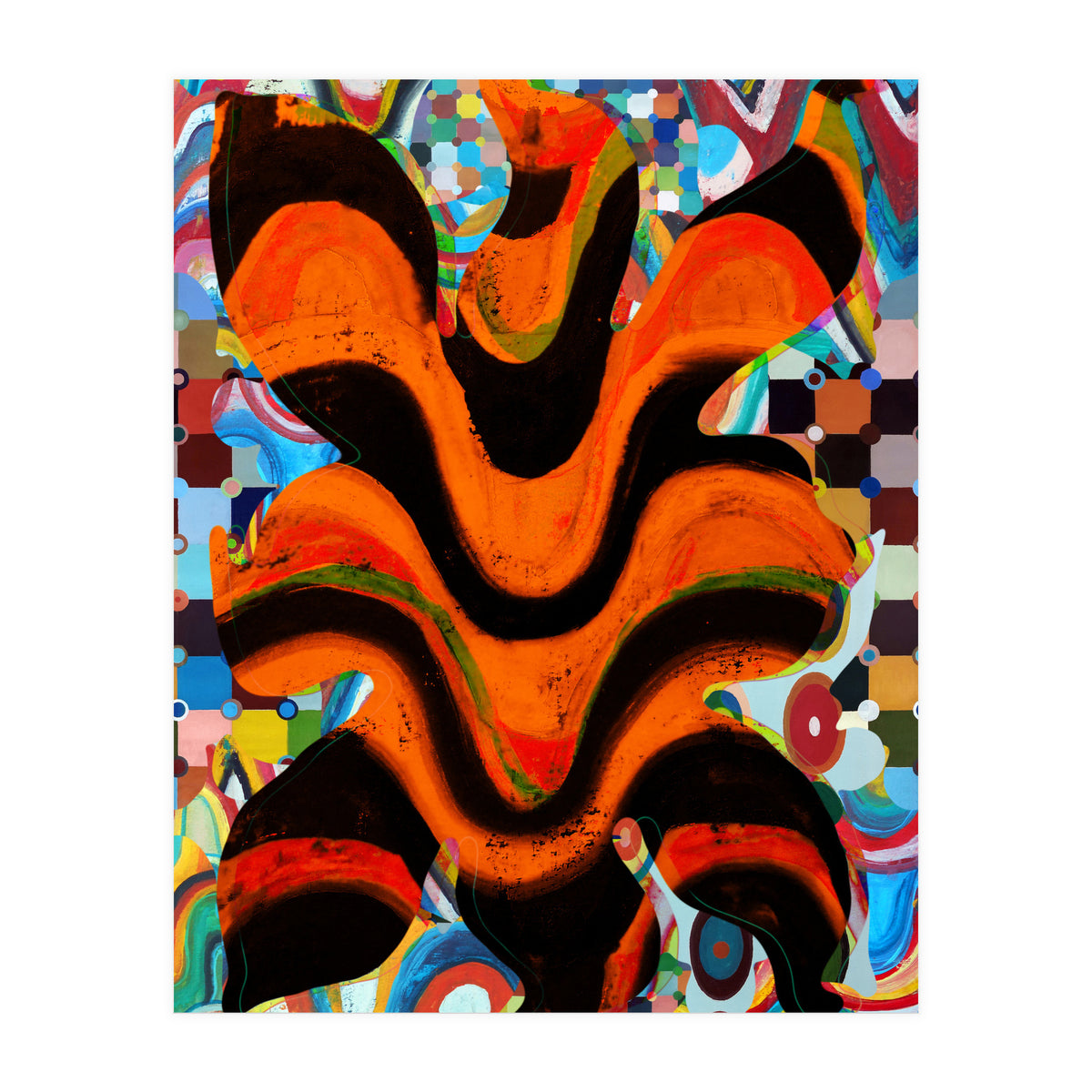 Pop Abstract 2023 Tapiz 85 (Print Only)