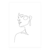 woman side face (Print Only) thumbnail