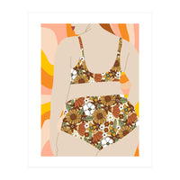 Groovy Swimsuit (Print Only)