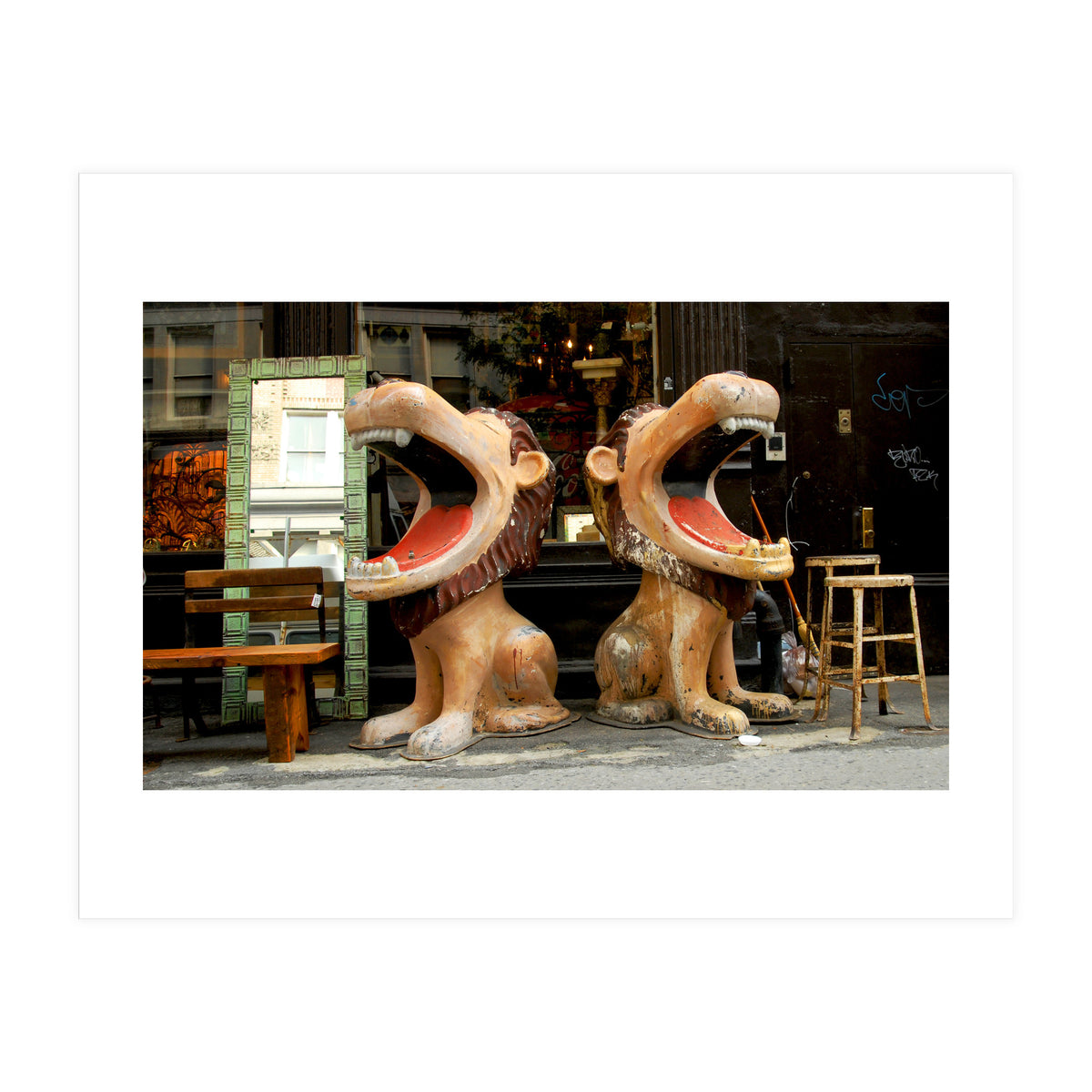 Thrift shop, New York. (Print Only)