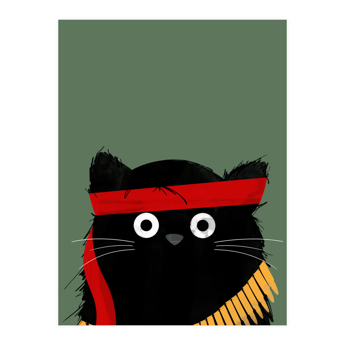 Doozal Cat Rambo (Print Only)