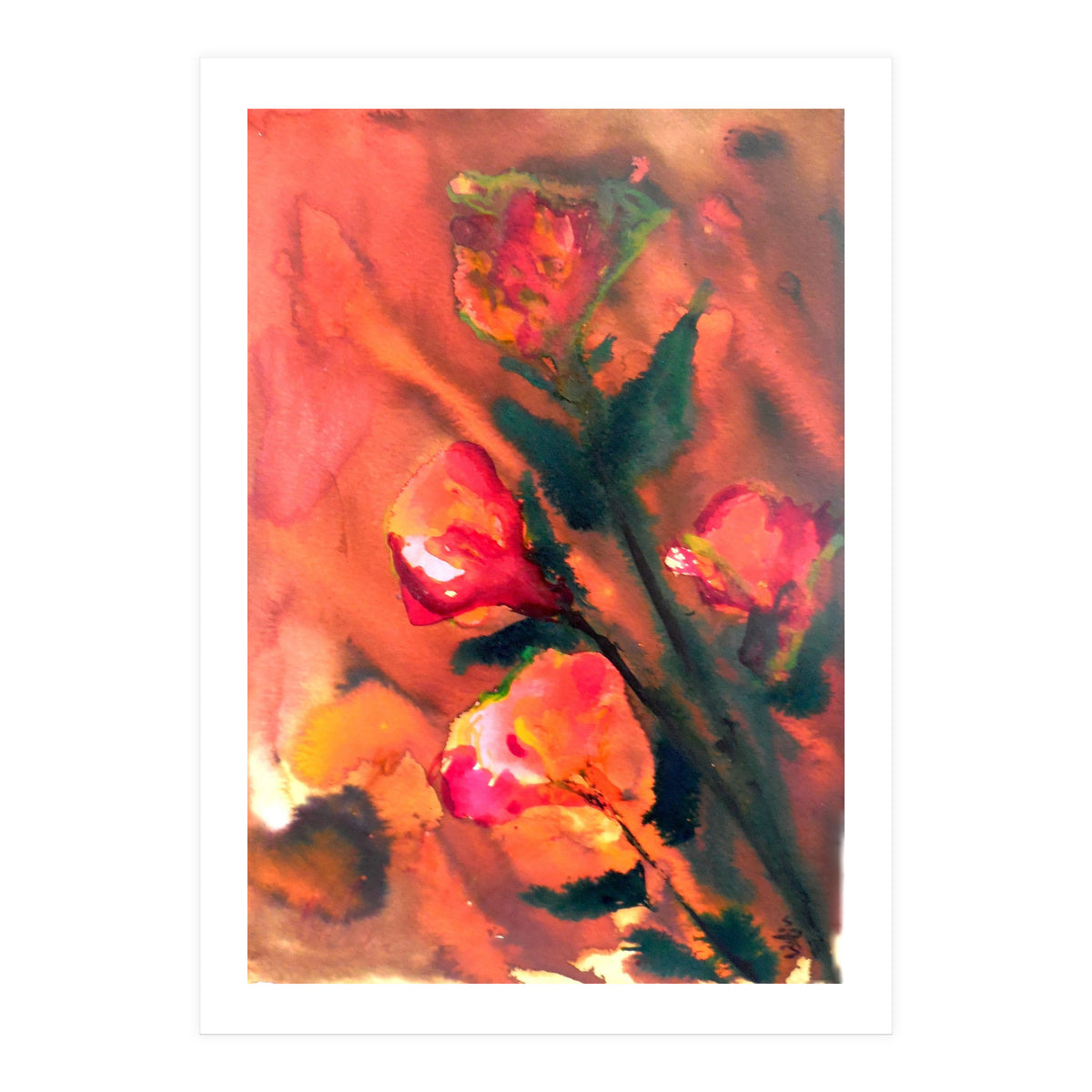 Bloom Like A Flower (Print Only)