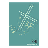 San Francisco Airport Layout (Print Only) thumbnail
