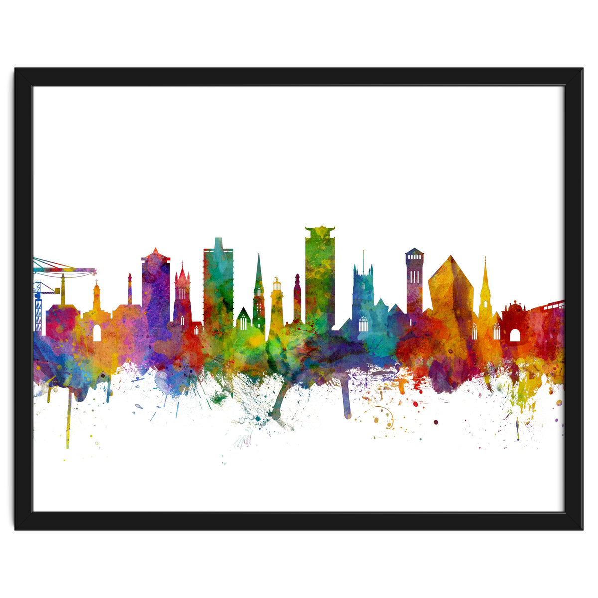 Plymouth England Skyline