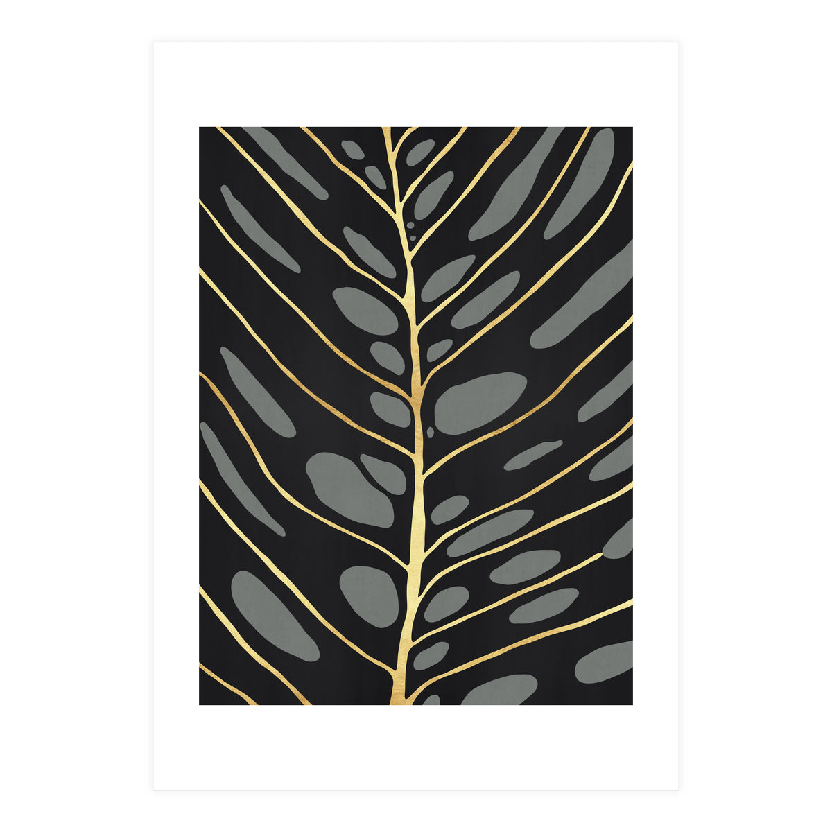 Golden Leaf 05 (Print Only)