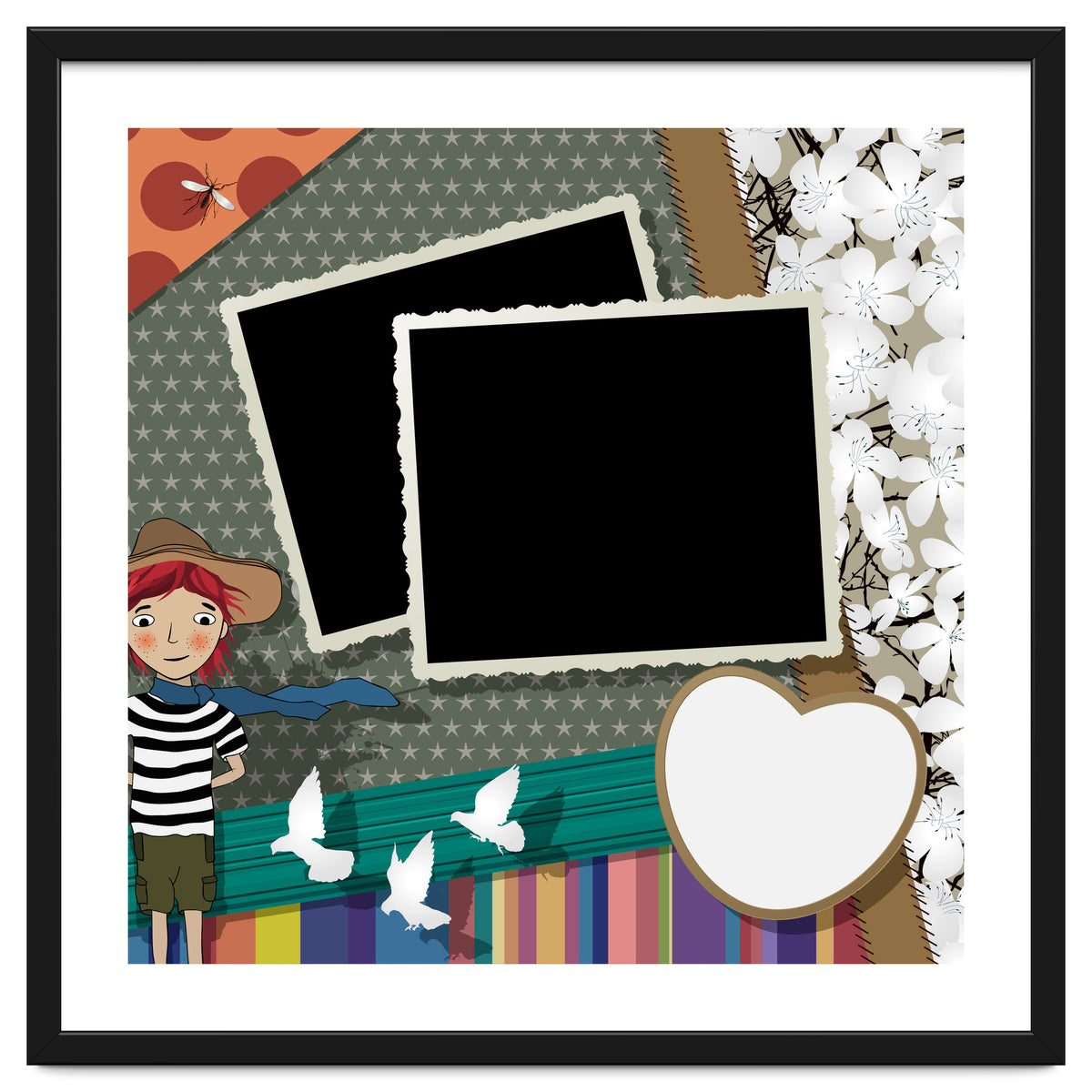 Vintage Photos Collage