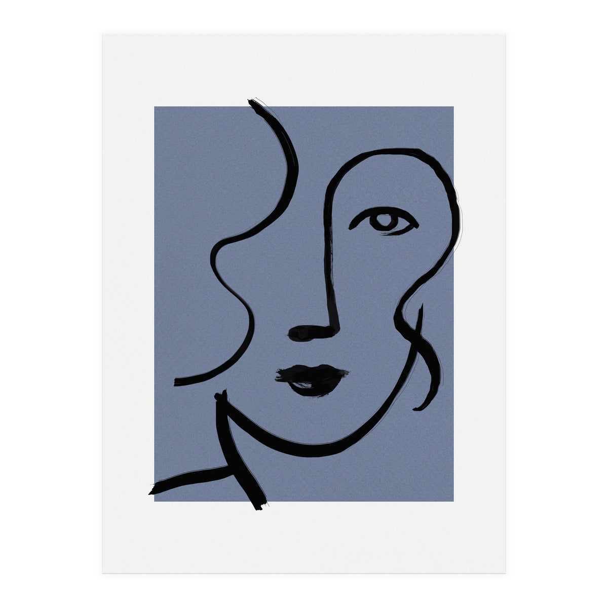 Blue Woman (Print Only)