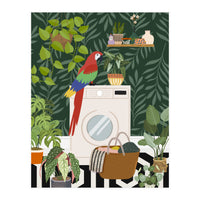 Tropical Laundry Room (Print Only)