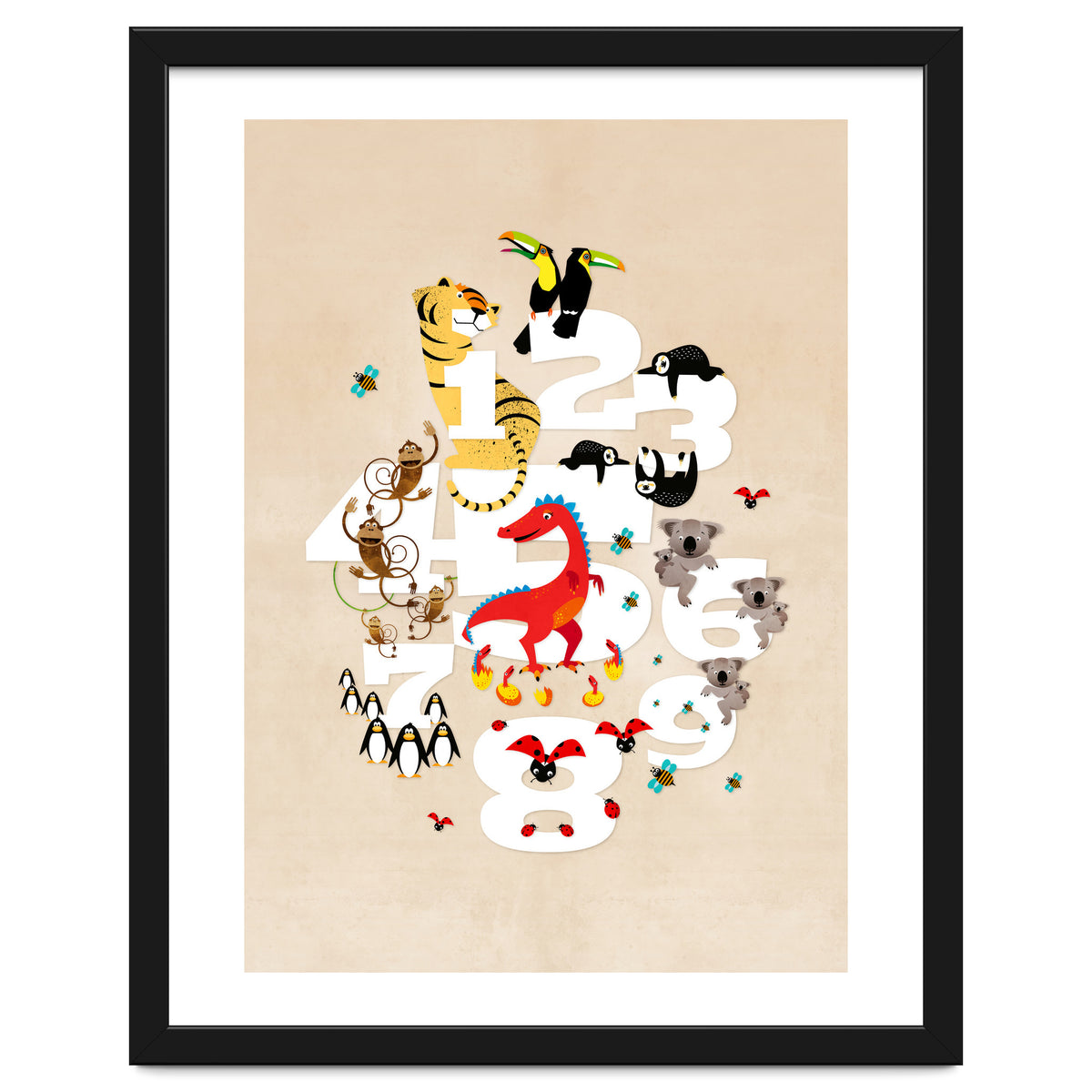 One Two Three Animals