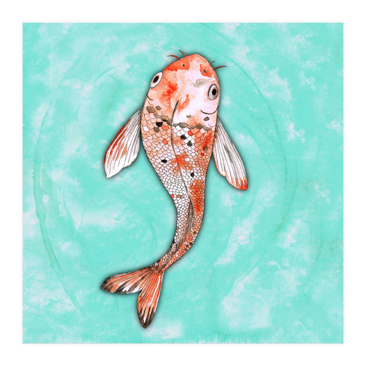 Koi fish (Print Only)