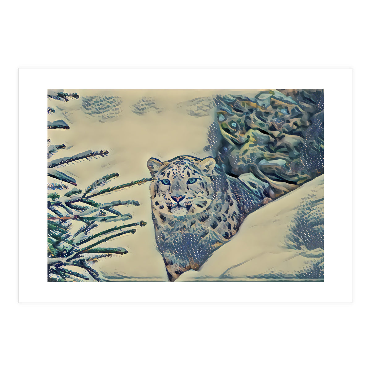 Snow Leopard (Print Only)